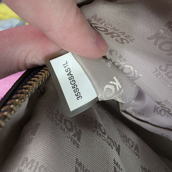 Michael Kors Navy Saffiano Leather Small Convertible Handbag and Wallet - Picture 10 of 12